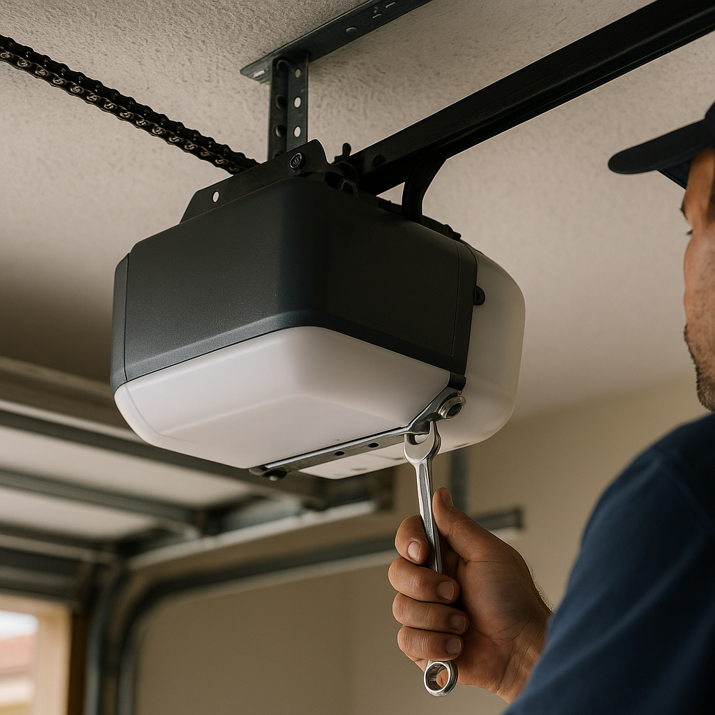 Garage door opener repair service