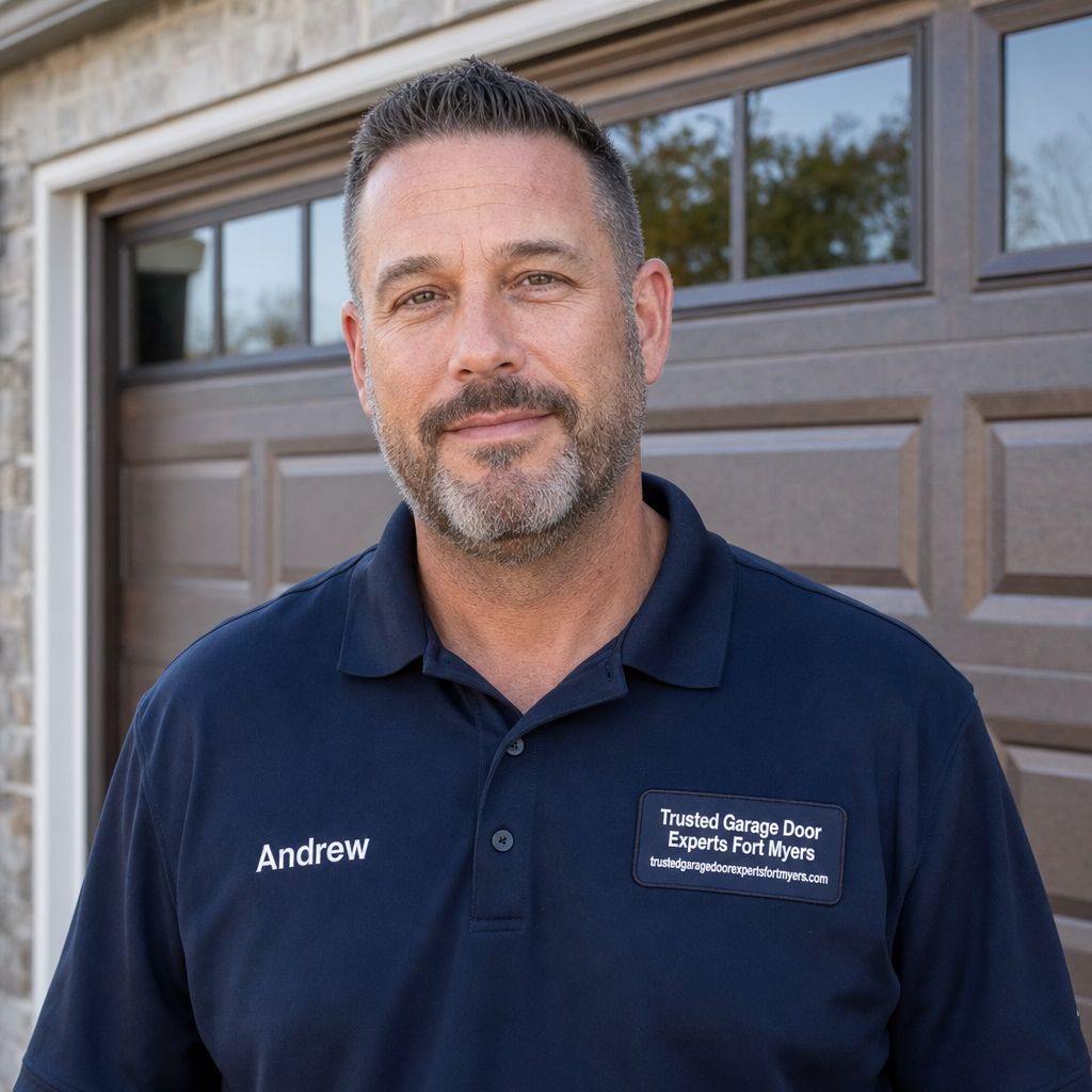 Andrew Grainger, owner of Trusted Garage Door Experts Fort Myers